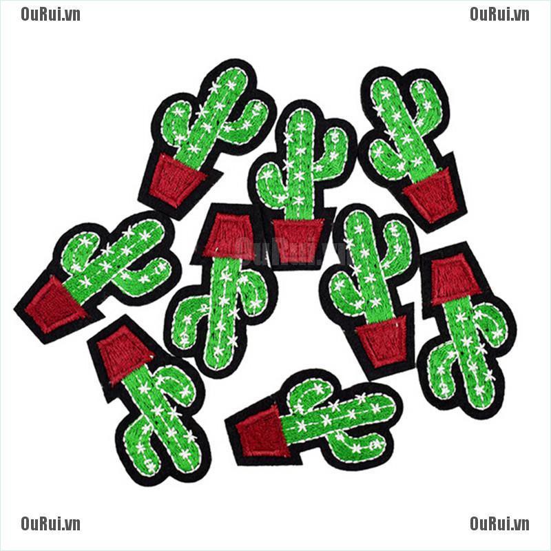 Bộ 3 Miếng Ủi Quần Áo Hình Cây Xương Rồng Dễ Thương