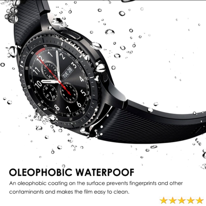 5 Miếng dán bảo vệ màn hình cho Samsung Gear S3 Classic Frontier Smart Watch 9H