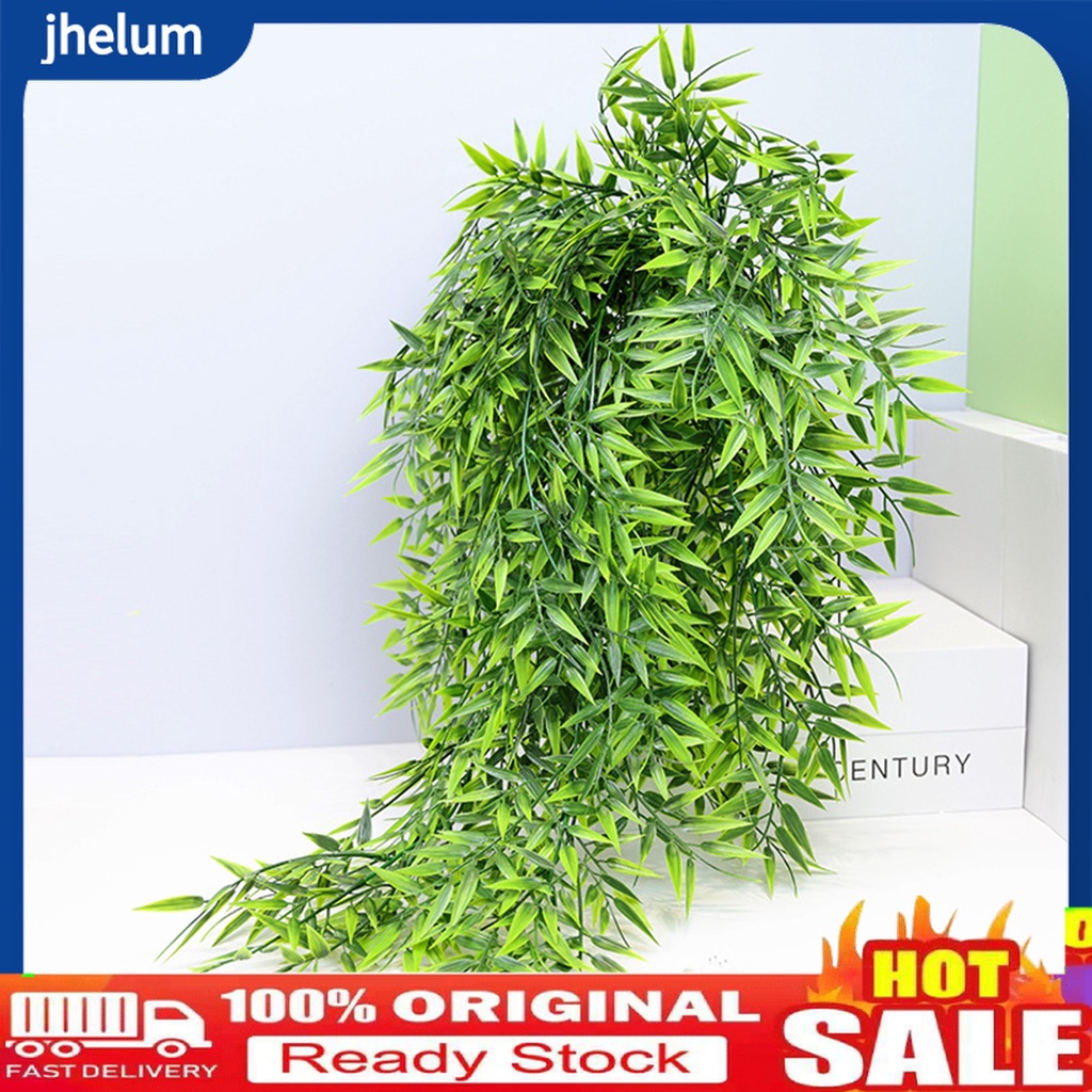 Lá Tre Giả Trang Trí Nền Tiệc Cưới Sống Động