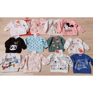 Áo nỉ bé trai bé gái Mickey