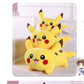 Gấu bông PIKACHU VÀNG mềm mịn, hình thú đáng yêu
