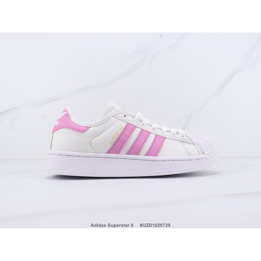 Giày Thể Thao Adidas Superstar Ii Chất Liệu Canvas Size 36-39
