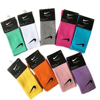 Combo Tất Vớ Nike Màu Cổ cao Fullbox Cao Cấp Hàng xuất dư Dệt tỉ mỉ Logo sắc nét Hộp quà tặng PHỤ KIỆN DRAMA MS002