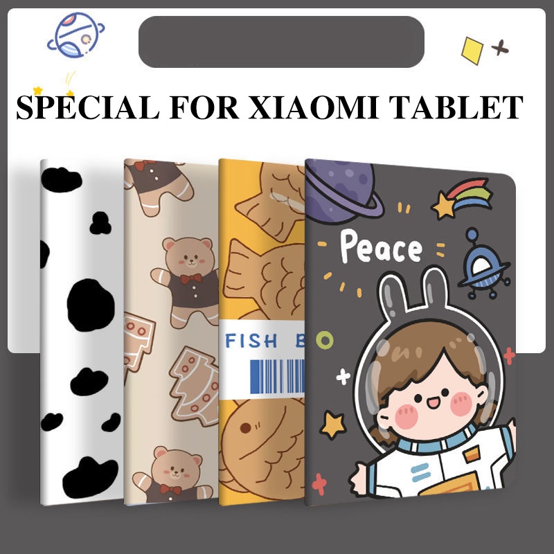 Bao Da Máy Tính Bảng In Hoạt Hình Bảo Vệ Cho Xiaomi Tab Mipad 2 / 3 4 5 Pro 7.9 "8" 10.1 "11"