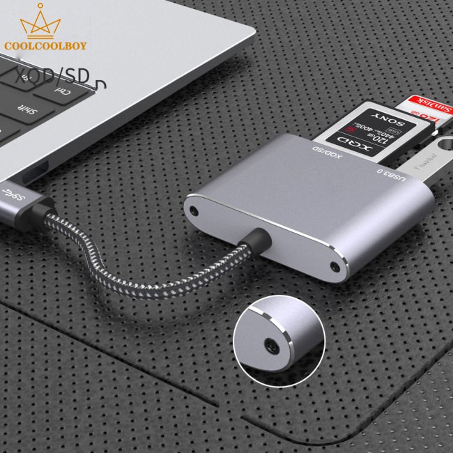 Đầu Đọc Thẻ Nhớ Đa Năng 3 Trong 1 Usb3.0 Sang Xqd / Sd / Usb3.0 | BigBuy360 - bigbuy360.vn