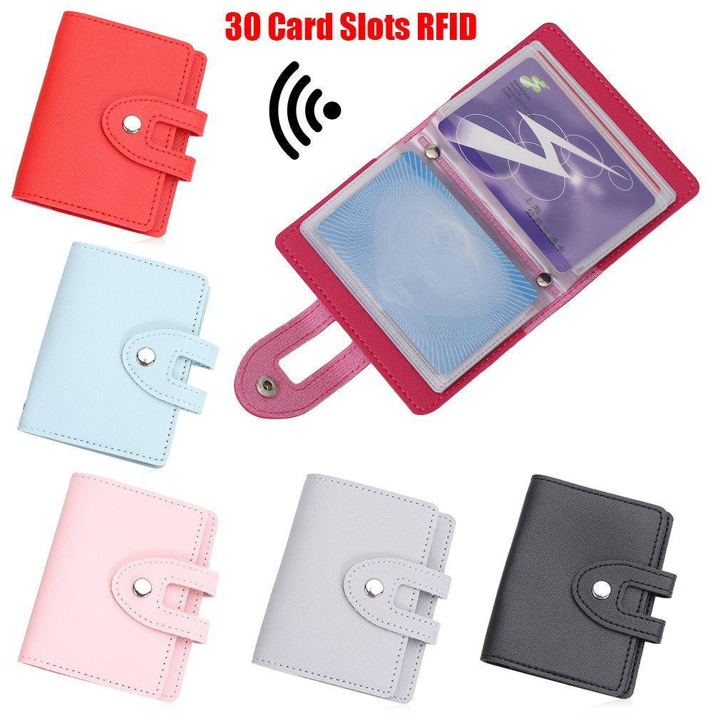 CLEVER Ví Đựng Thẻ 30 Ngăn Tiện Lợi Giá Đỡ