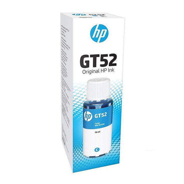 MỰC IN HP GT52 CYAN ORIGINAL INK BOTTLE (M0H54AA) - HÀNG CHÍNH HÃNG