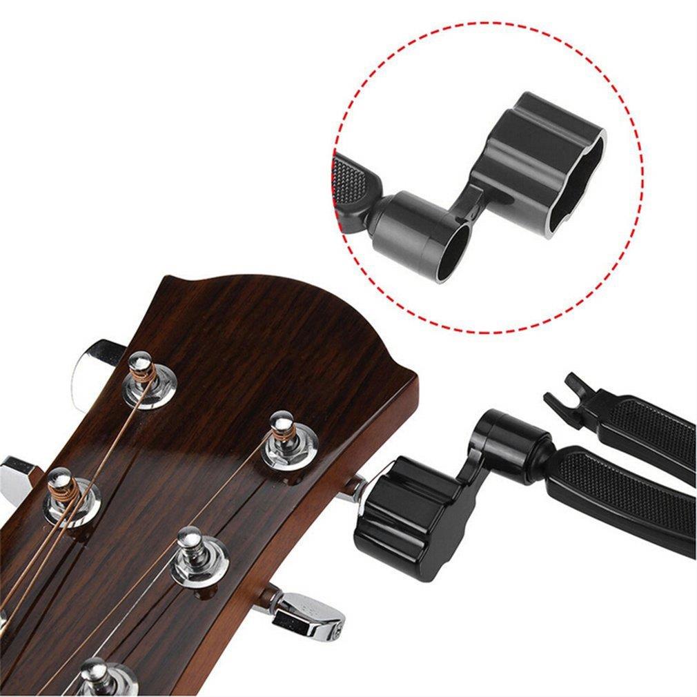 Three-in-one Guitar Pin Winding String Clamp Remover String Cutter Guitar Tuning Tool Accessories