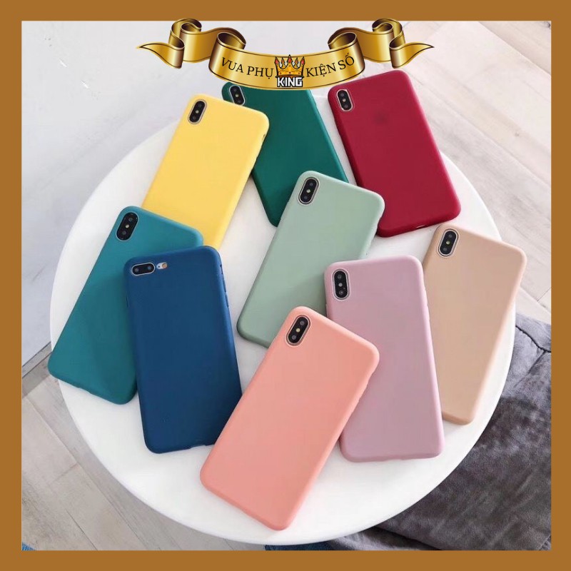 Ốp lưng iphone TRƠN DẺO 8 MÀU 5/5s/6/6plus/6s/6s plus/6/7/7plus/8/8plus/x/xs/xs max/11/11 pro/11 promax