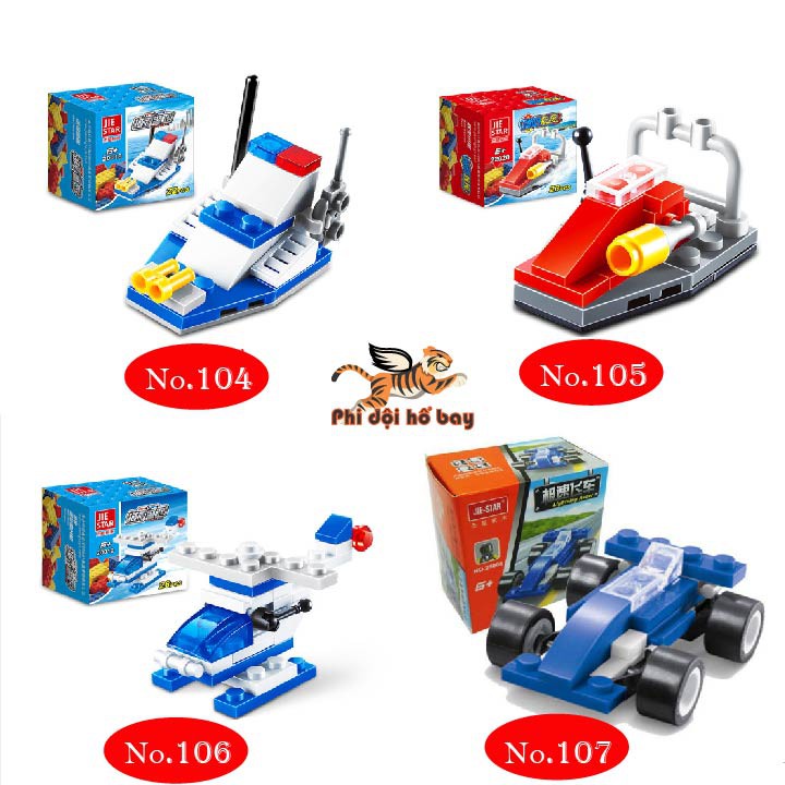 Đồ Chơi Lắp Ghép LEGO Xe Tăng vMáy Bay