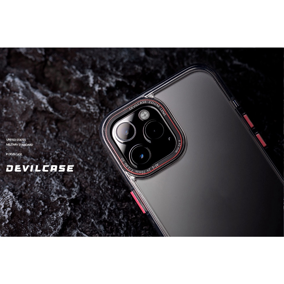 Ốp điện thoại DEVILCASE Phiên Bản Tiêu Chuẩn dành cho IP11/ IP 11Pro/ IP 11Pro Max/ IP 11mini - Chính hãng