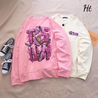 áo khoác nỉ bông cúc to TSun