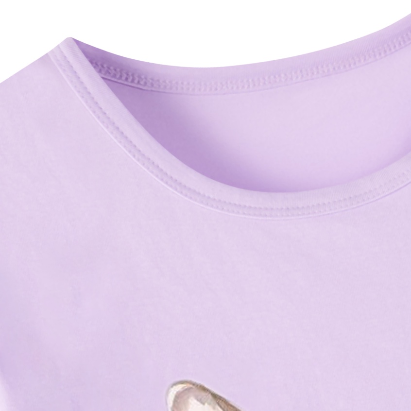 Áo Thun Cotton In Họa Tiết Hoạt Hình Mickey Xinh Xắn Thoải Mái Cho Nữ