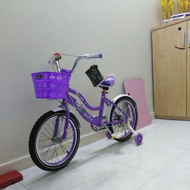 Xe đạp 18 inch hình công chúa cho bé gái
