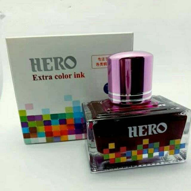 MỰC HERO MÀU TÍM HỒNG CỰC ĐẸP