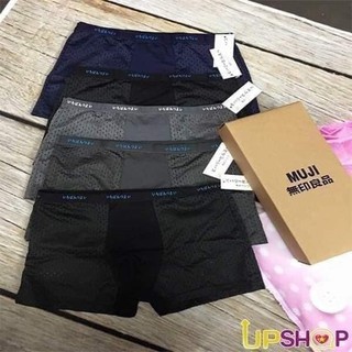 Sỉ hộp 5 quần sịp đùi/chéo nam thông hơi NHẬT