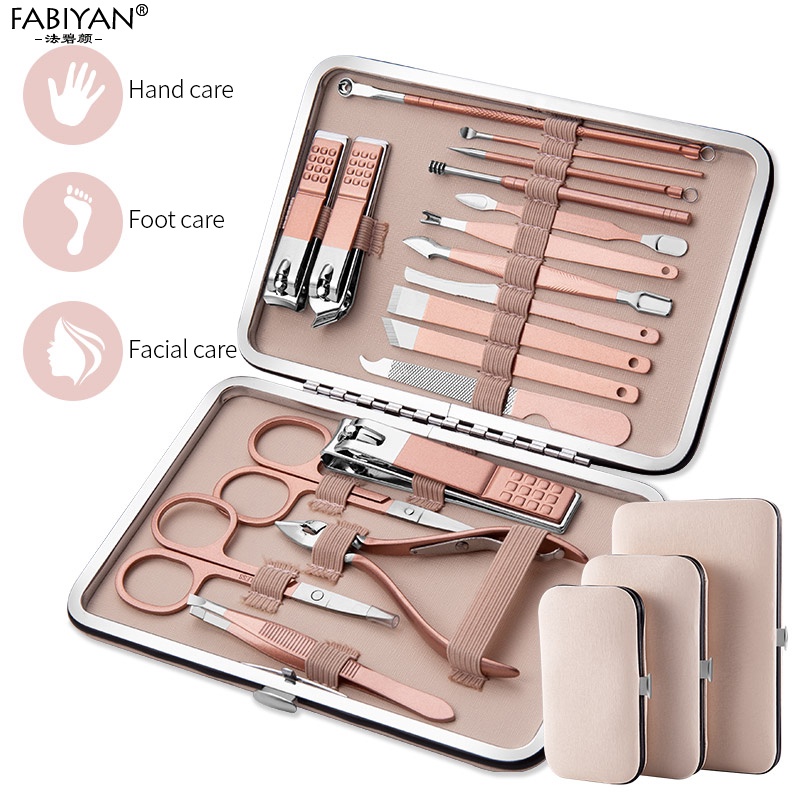 Bộ Dụng Cụ Bấm Móng Món Cao Cấp Bộ Cắt Móng Tay Dụng Cụ Làm Móng Fabiyan