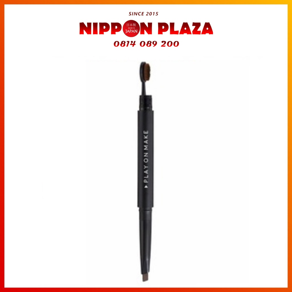 (HÀNG CHÍNH HÃNG) Chì kẻ mắt Playonmake PM-0039 (Nâu Xám,Nâu Tự Nhiên, Nâu Nhạt)