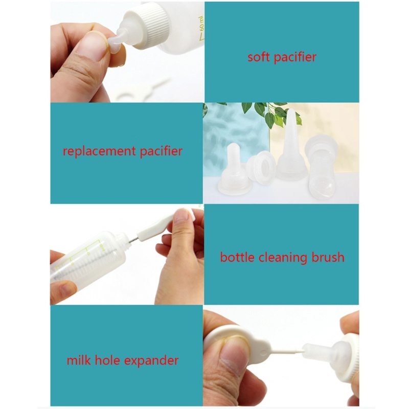 Bộ Bình Uống Nước Cho Thú Cưng Sơ Sinh