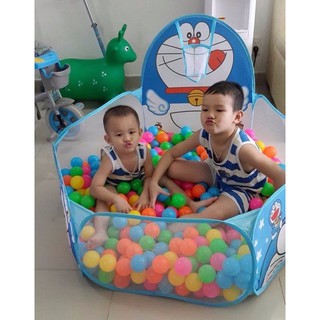Lều bóng doremon kèm tặng 100 bóng