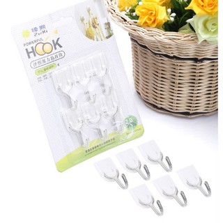 Combo 6 móc treo dán tường