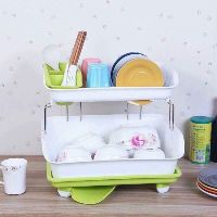 Kệ úp bát 2 tầng thông minh