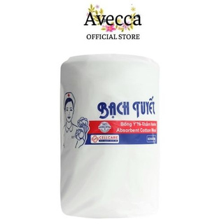Bông Cuộn Y Tế Thấm Nước Bông Bạch Tuyết Loại Lớn 500g,1kg