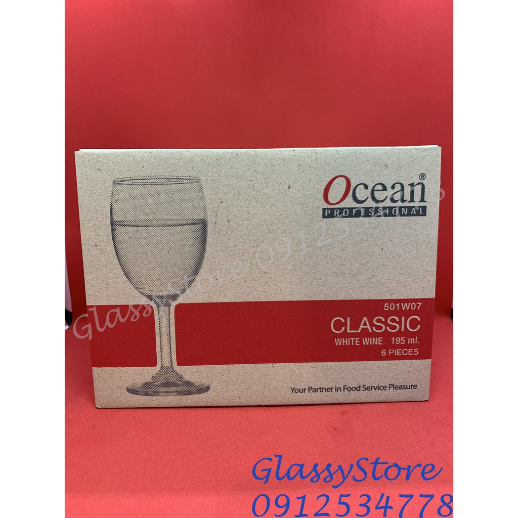 Ly  rượu vang thủy tinh Ocean Classic White Wine – 1501W07 – 195ml