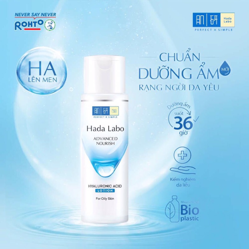 Dung dịch dưỡng ẩm hadalabo 100ml hoặc 170 ml