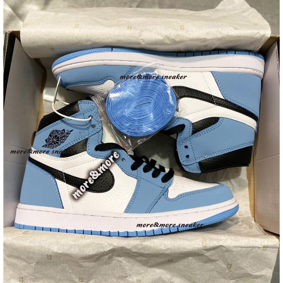 🐉🐉🐉FREE SHIP🐉🐉🐉 [More&More] Giày JD 1 High "University Blue" jordan cổ cao chất lượng nguyên bản | BigBuy360 - bigbuy360.vn