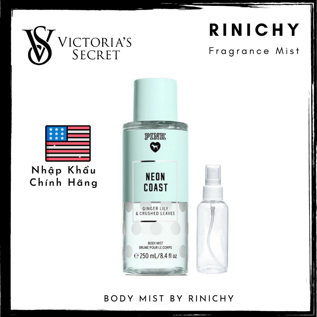 [New] Xịt Thơm Body Mist Victoria's Secret Pink Noen Coast