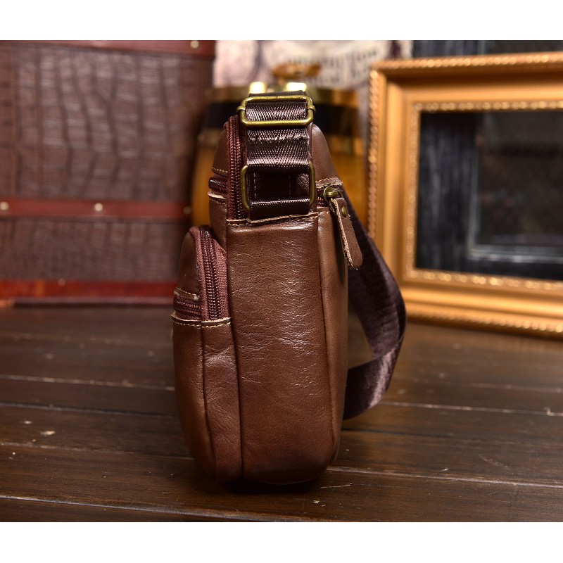 Túi đeo da bò sáp dầu cao cấp mã TC07 | BigBuy360 - bigbuy360.vn