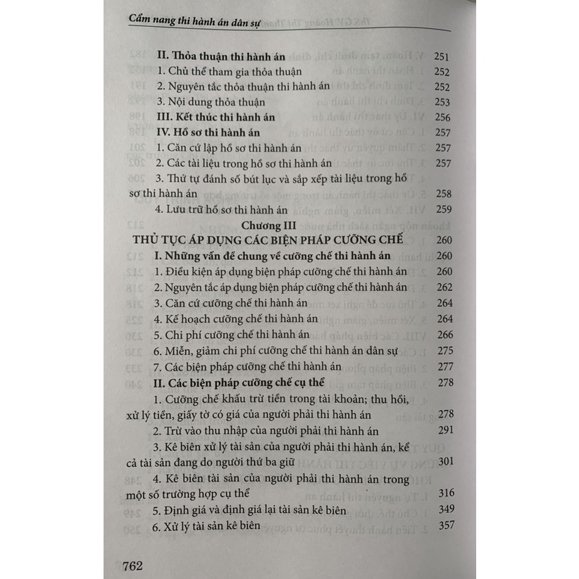 Sách luật- Cẩm nang thi hành án dân sự (Tái bản lần thứ nhất, có sửa đổi, bổ sung)