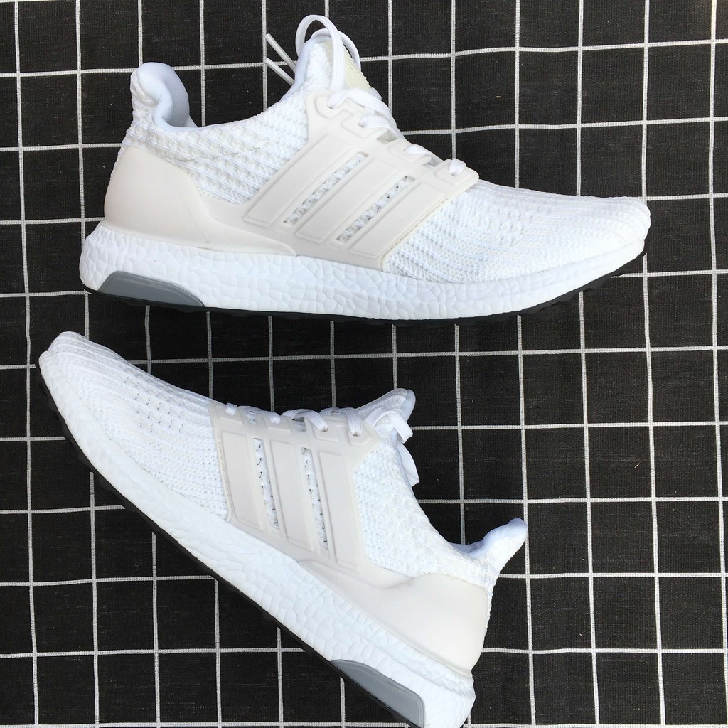 Giày thể thao ultra boost 4.0 full trắng size nam nữ phong cách năng động