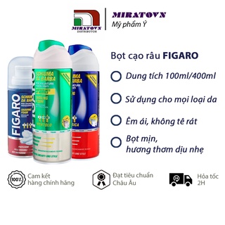Bọt cạo râu Figaro dưỡng ẩm và làm mềm da 100ml/400 ml