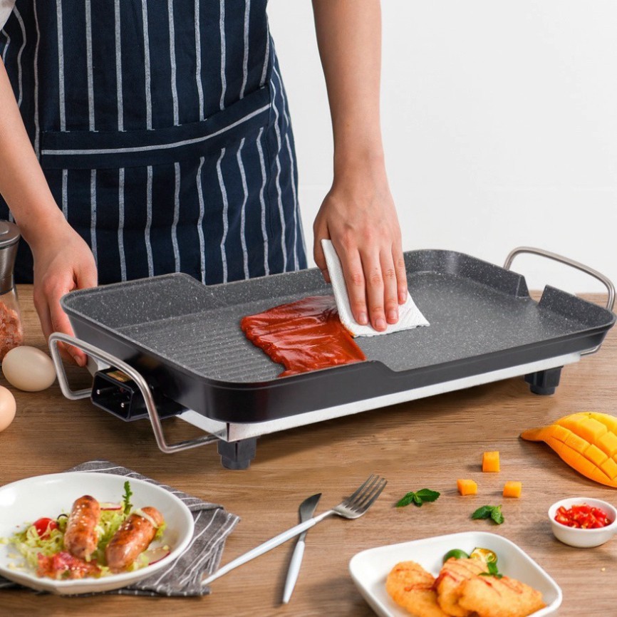 Bếp nướng, bếp nướng điện không khói SATO BN11 tốc độ nướng nhanh, tiết kiệm điện năng - Bảo hành chính hãng 36 tháng
