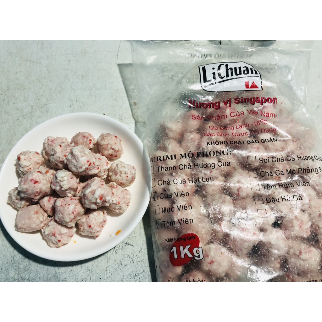 Cua viên Surimi LiChuan cao cấp