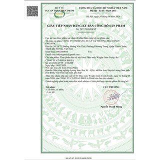 Thảo mộc weight gain cenly (Tăng cân cenly)