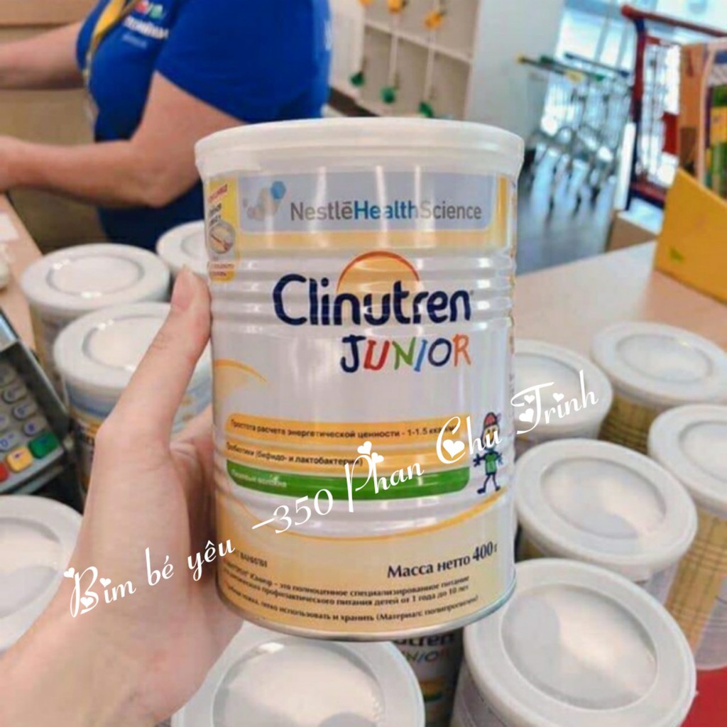 Sữa béo Clinutren Junior Nga 400gr