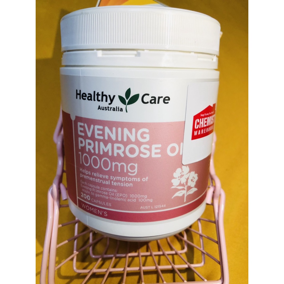 Tinh Dầu Hoa Anh Thảo Evening Primrose Oil 1000mg - Lọ 200 viên