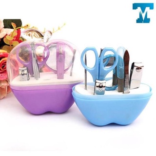 Bộ kềm cắt móng 9 món hình quả táo.