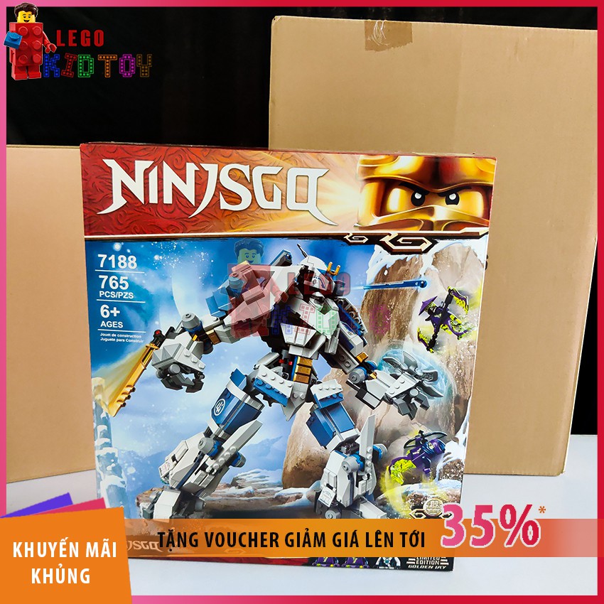 [GIẢM GIÁ] Đồ Chơi Lắp Ráp Lego Ninjago Xếp Hình Thông Minh 7188, 765PCS