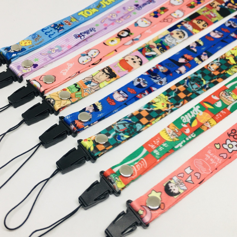 Dây Đeo Cổ HọA TiếT HoạT HìNh Để GắN ĐiệN ThoạI Di ĐộNg TiệN DụNg