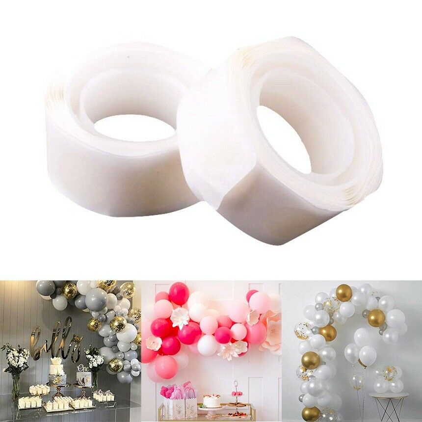 Bộ 100 Băng Dính Bong Bóng Trang Trí Chấm Bi