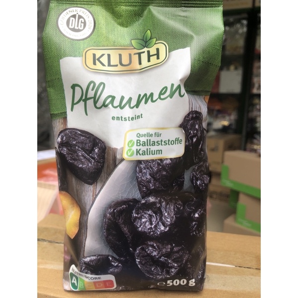 Mận sấy khô Đức KLUTH Pflaumen 500g