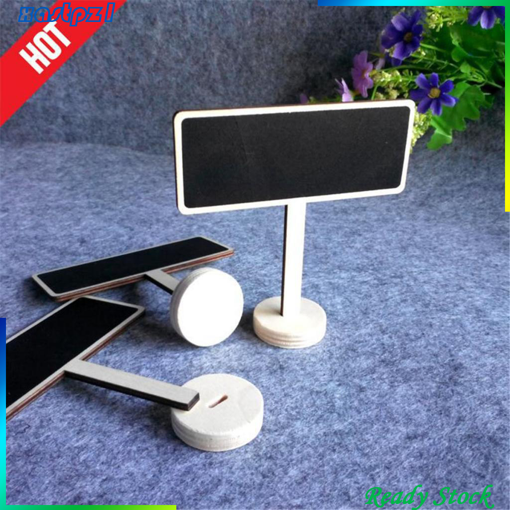 Bộ 10 Bảng Đen Ghi Chú Hình Trái Tim Xinh Xắn
