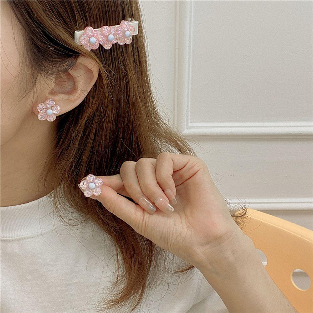 JARRED Khuyên Tai Hình Hoa Hồng Phong Cách Vintage Thanh Lịch Dành Cho Nữ