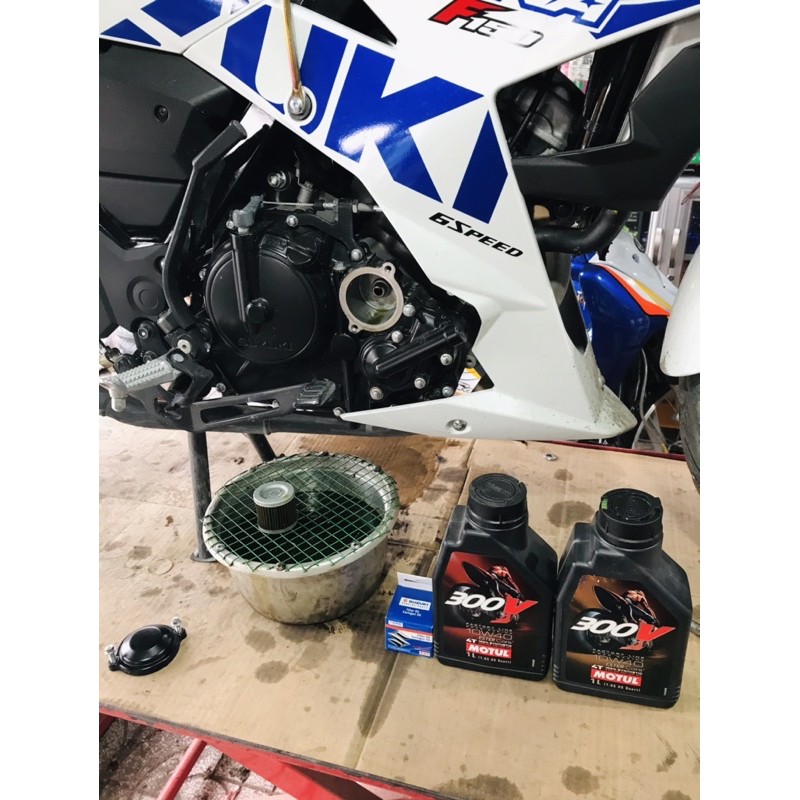 Nhớt Motul 300V Tem 3 Lớp Hàng Nhập Khẩu Pháp Dành Cho Xe Côn Tay, MôTô PKL