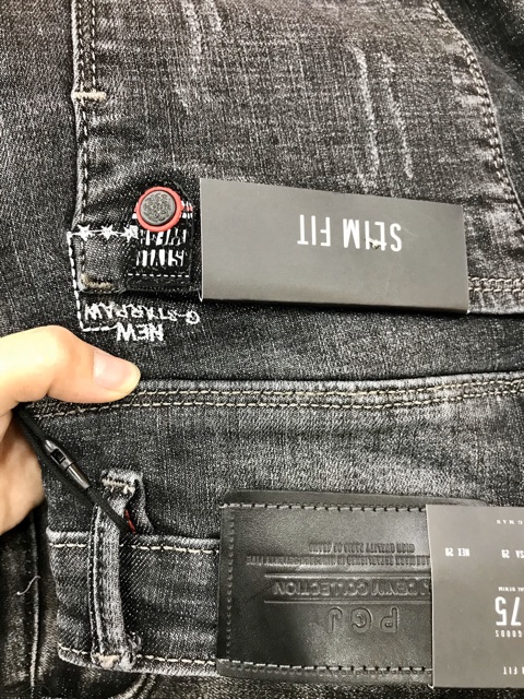 QUẦN JEAN NAM RÁCH FORM SLIM FIT ĐẸP (Size 28-32) QN413
