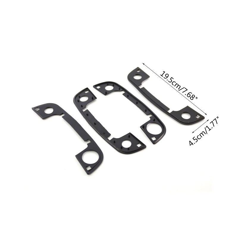 Set 4 Vòng Đệm Cao Su Gắn Tay Nắm Cửa Bên Ngoài Xe Hơi E36 E34 E32 3 5 7 Series